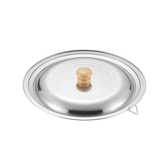 Yoshikawa Yukihira Lid 22–24 cm | Stainless Steel