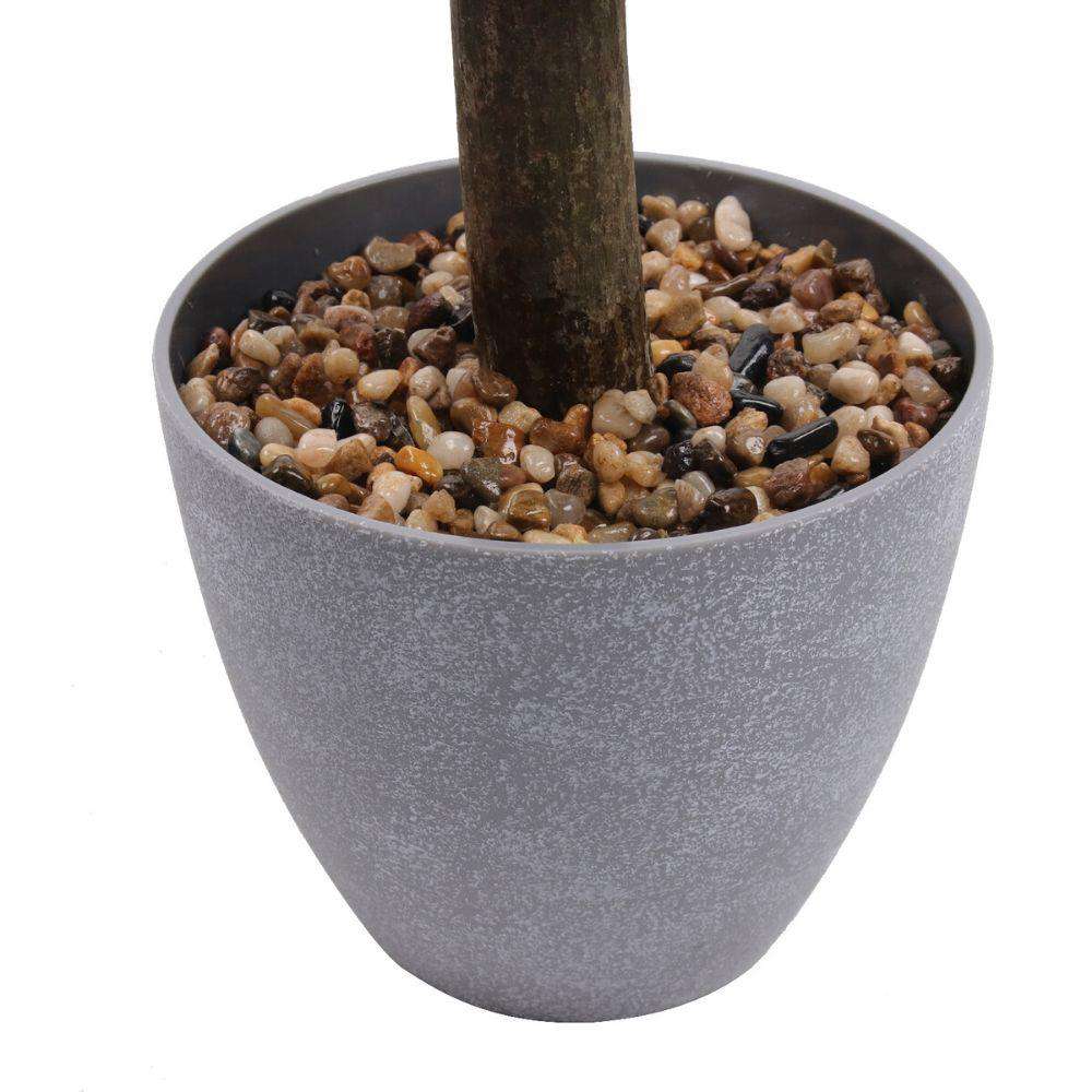 York Faux Potted Boxwood Topiary Plant 3'