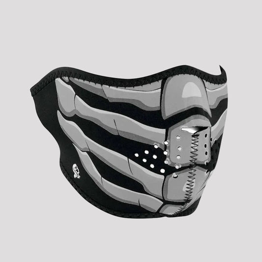 ZANheadgear Half Mask Neoprene Bone Breath Glow in the Dark