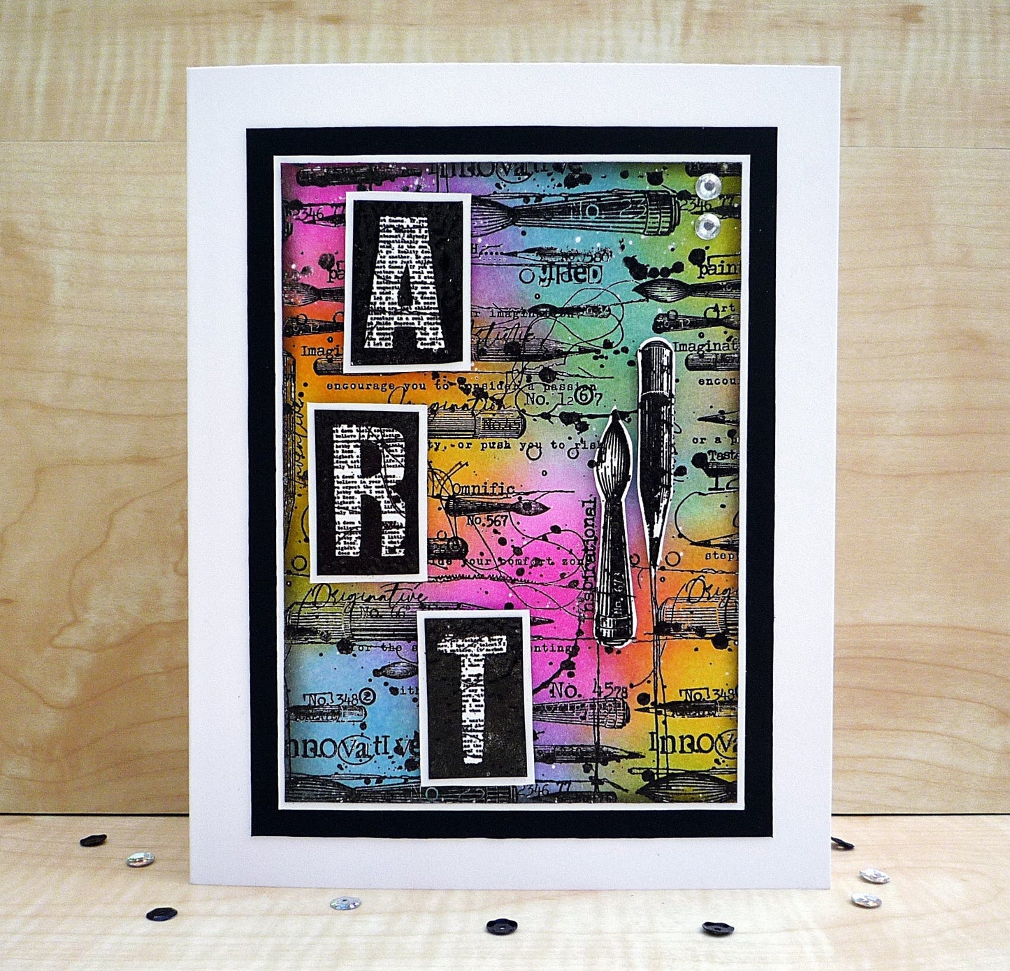 AALL and Create Stamp Set - 919 - Inking Gears