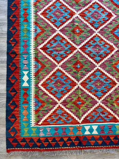 Afghan Chobi Kilim Rug | 4' 3" x 5' 9"