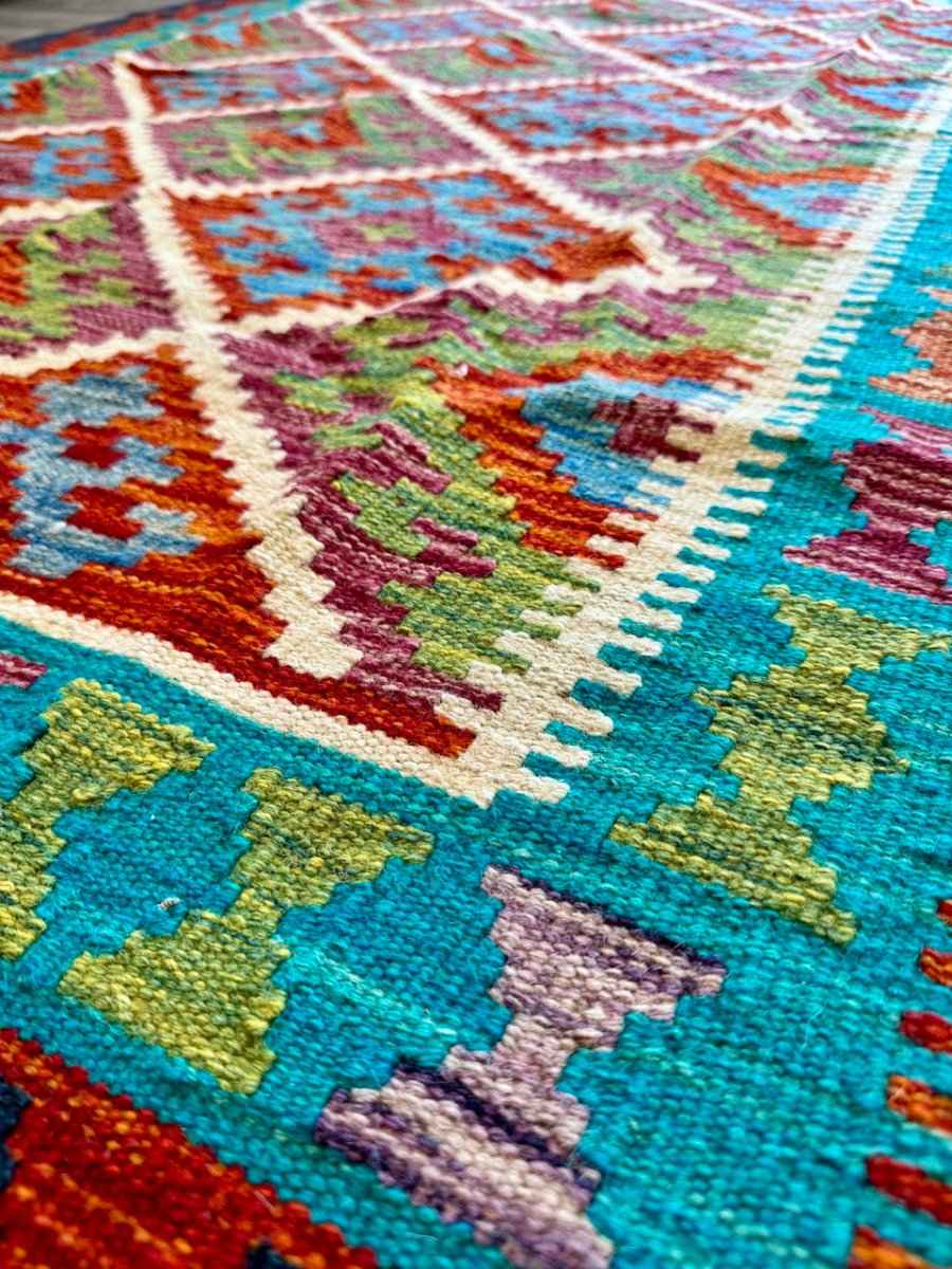Afghan Chobi Kilim Rug | 4' 3" x 5' 9"