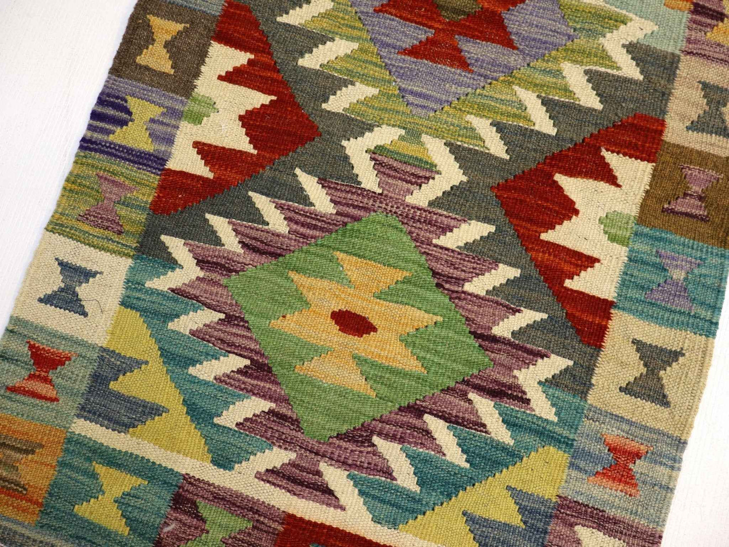 Afghan Maimana Kilim Rug | 1' 11" x 2' 11"