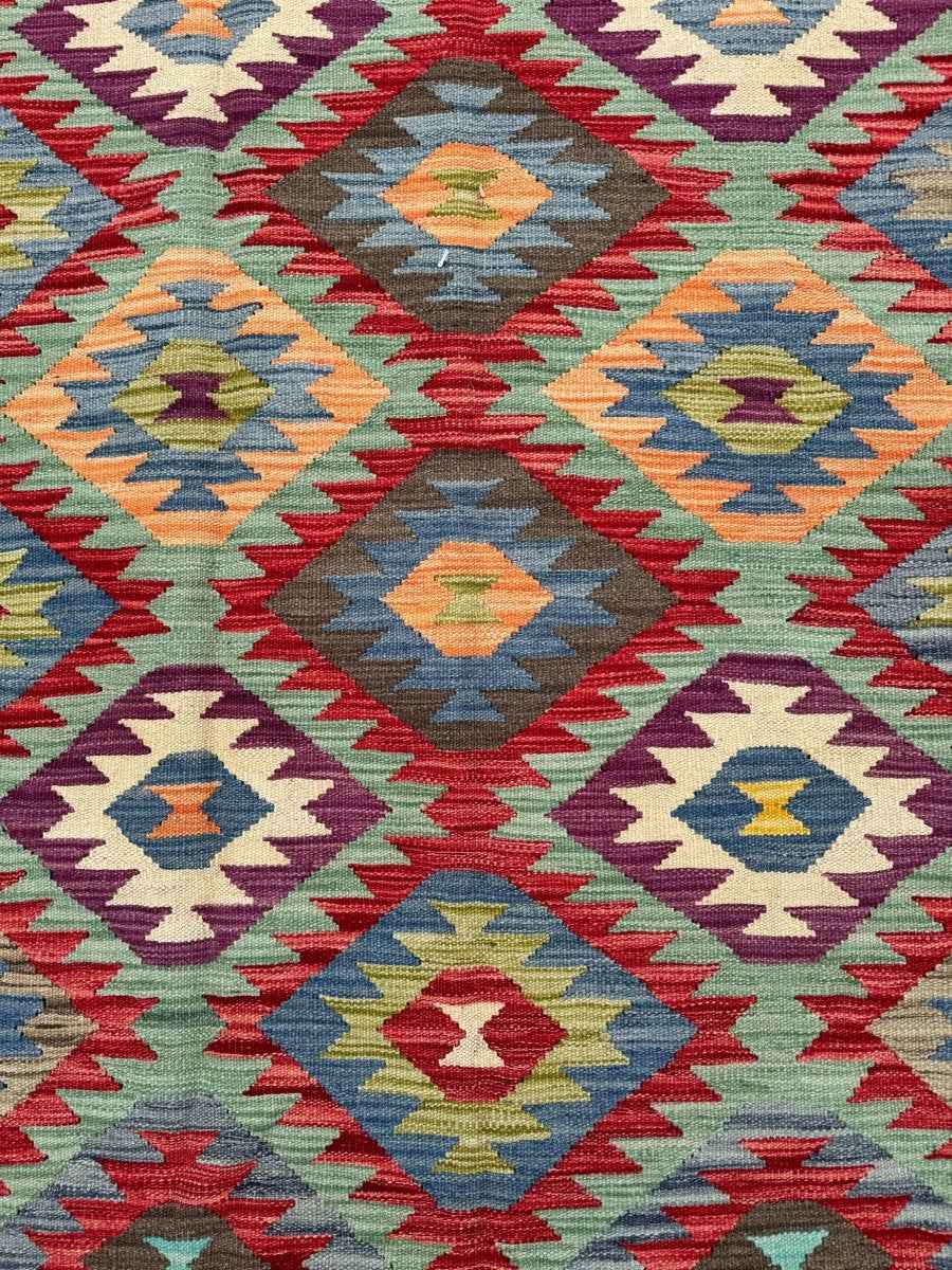 Afghan Maimana Kilim Rug | 5' 10" x 8' 5"