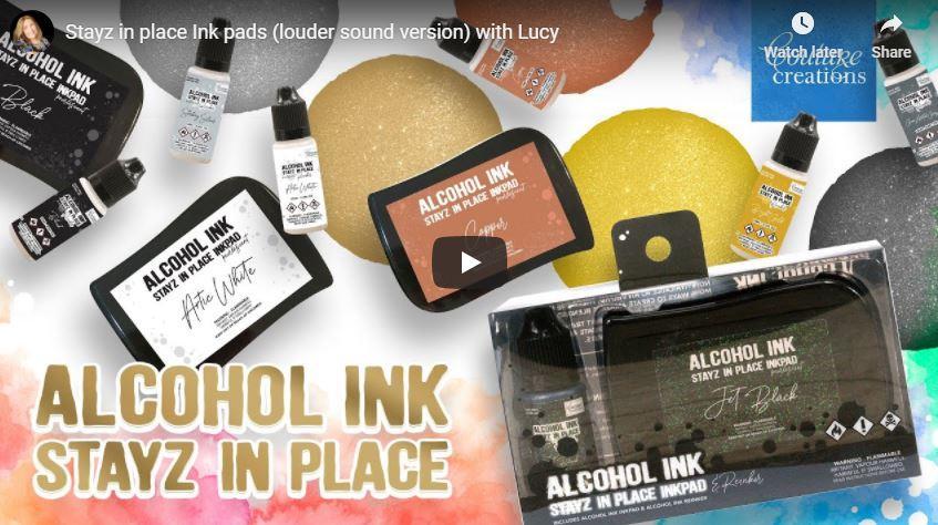 Stayz in Place Alcohol Ink Pad with 12ml reinker
