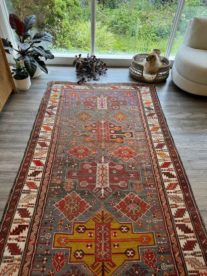 Antique Caucasian Kazak Rug | 5' 1" x 8' 10"