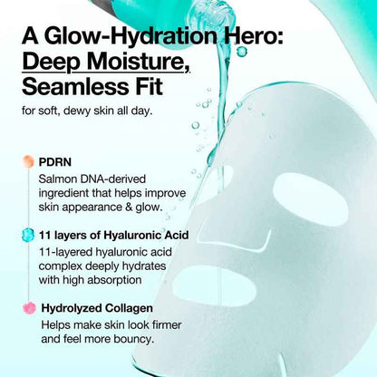 Anua PDRN Hyaluronic Acid Capsule 100 Serum Mask 23ml