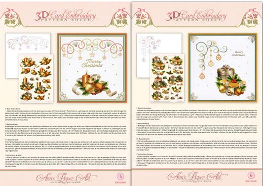 3D Card Embroidery Pack 3