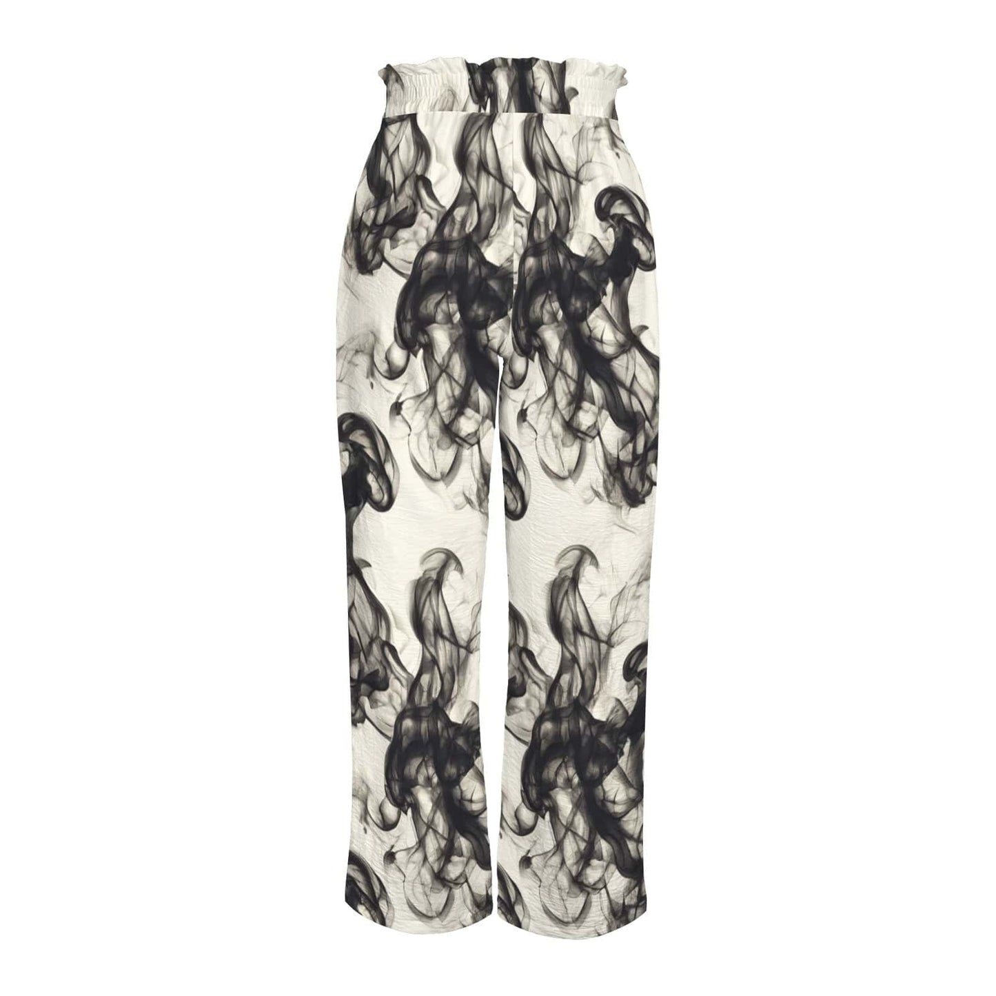 Smokey Strappy Wide Leg Pants with Pockets