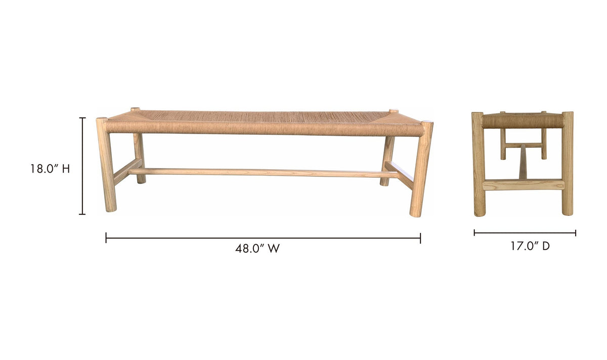 Ashworth Small Bench