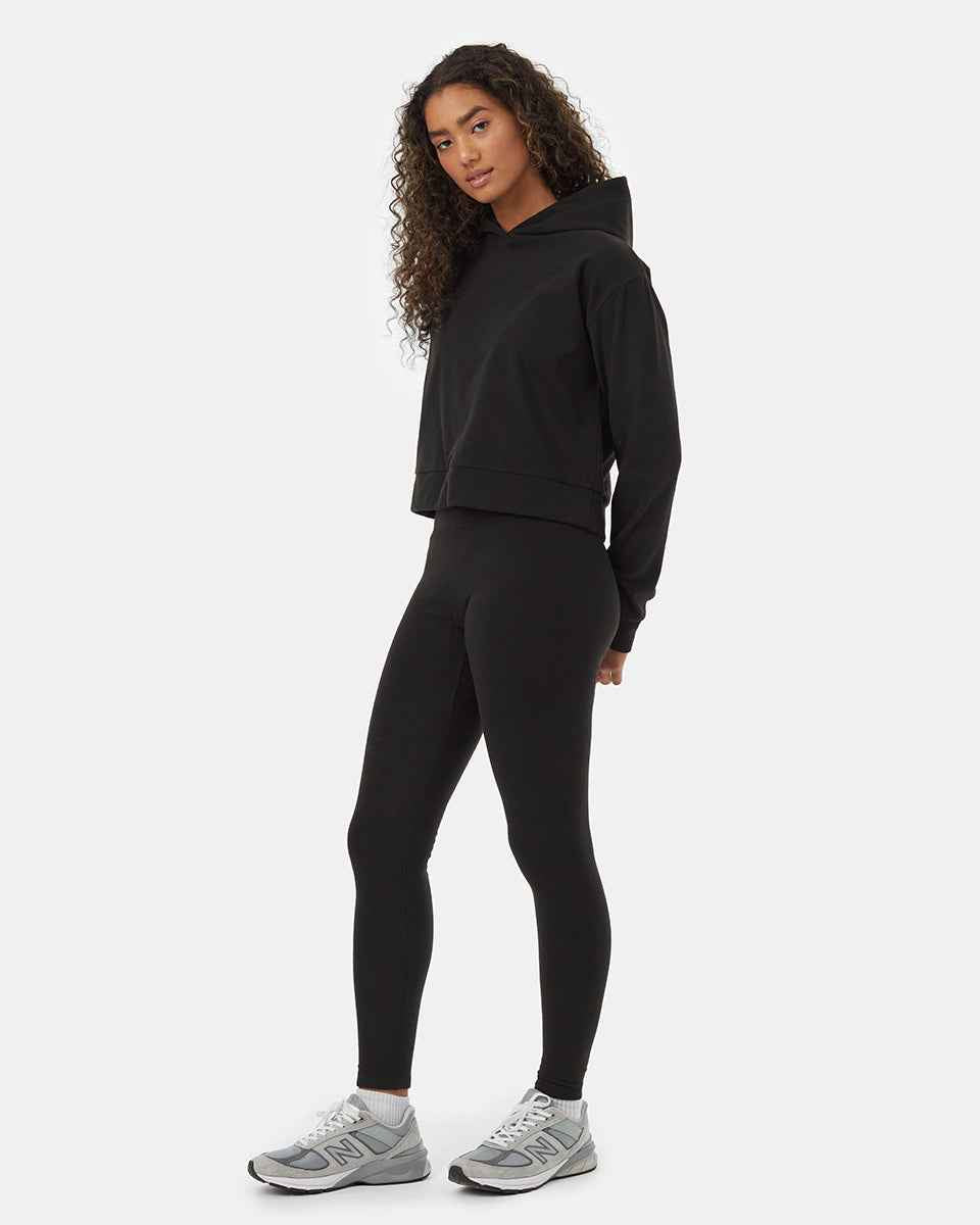 Luxe Cropped Hoodie