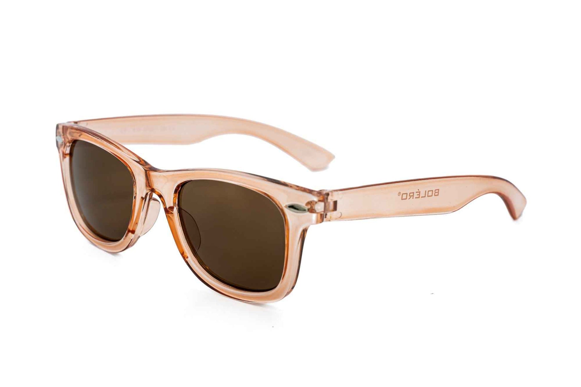 Lumo – Translucent Pink Wayfarer Sunglasses | Bolero Eyewear