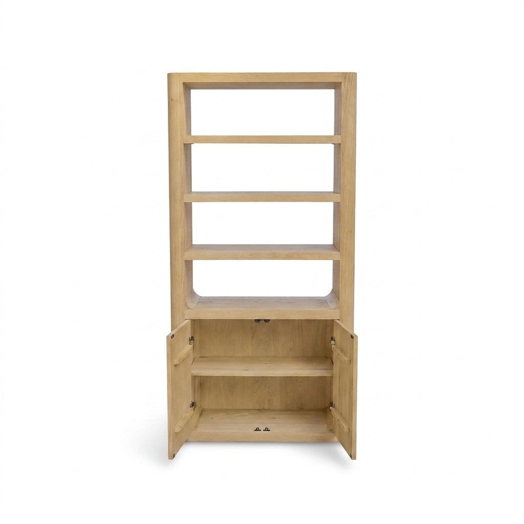 Bramwell Tall Cabinet Rustic Oak