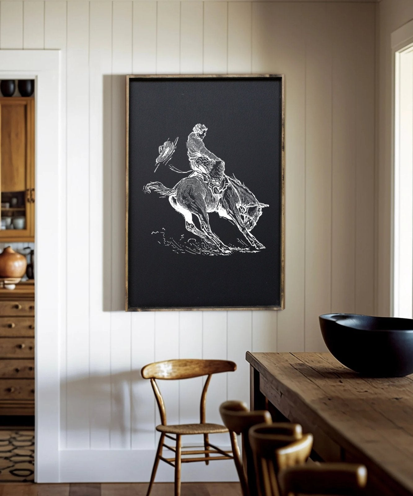 Bucking Bronco Sign - AURABAGS SHOP