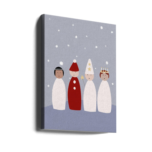 Wall art Swedish Lucia Canvas Print