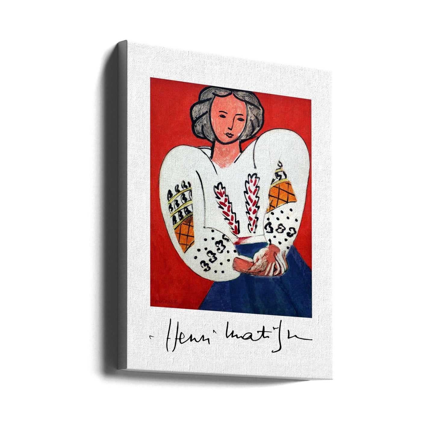 Wall art Henri Matisse, La Camicetta Romena, 1940