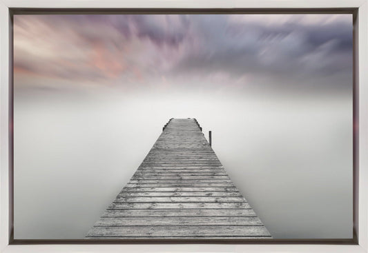 Quay Pier in Fog