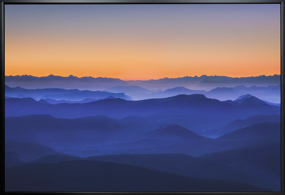 Wall art Misty Mountains