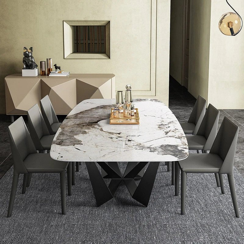 Carrara Marble Top Dining Table