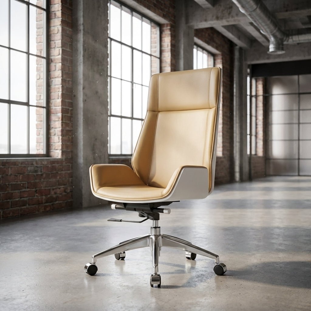 Cartagena Premium Two-Tone Leather Office Chair