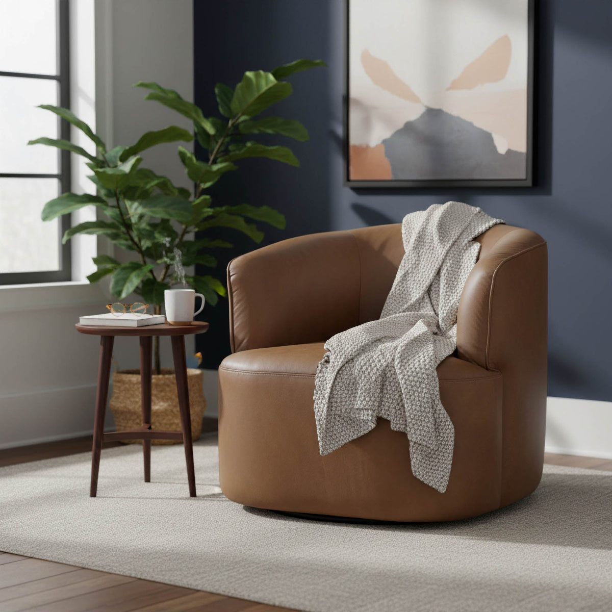 Chandler Swivel Club Chair