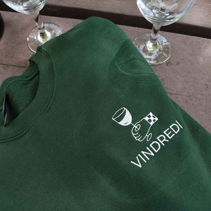 Crewneck "Vindredi" brodé