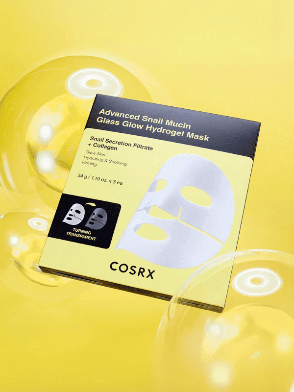 COSRX Advanced Snail Mucin Glass Glow Hydrogel Mask 35g