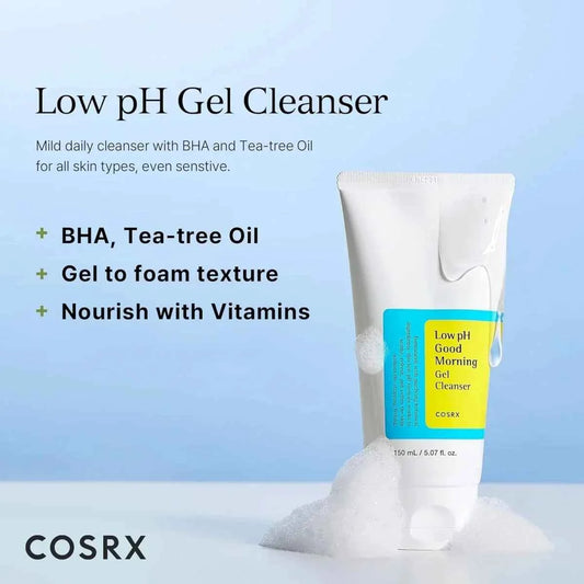 COSRX Low pH Good Morning Gel Cleanser 150ml