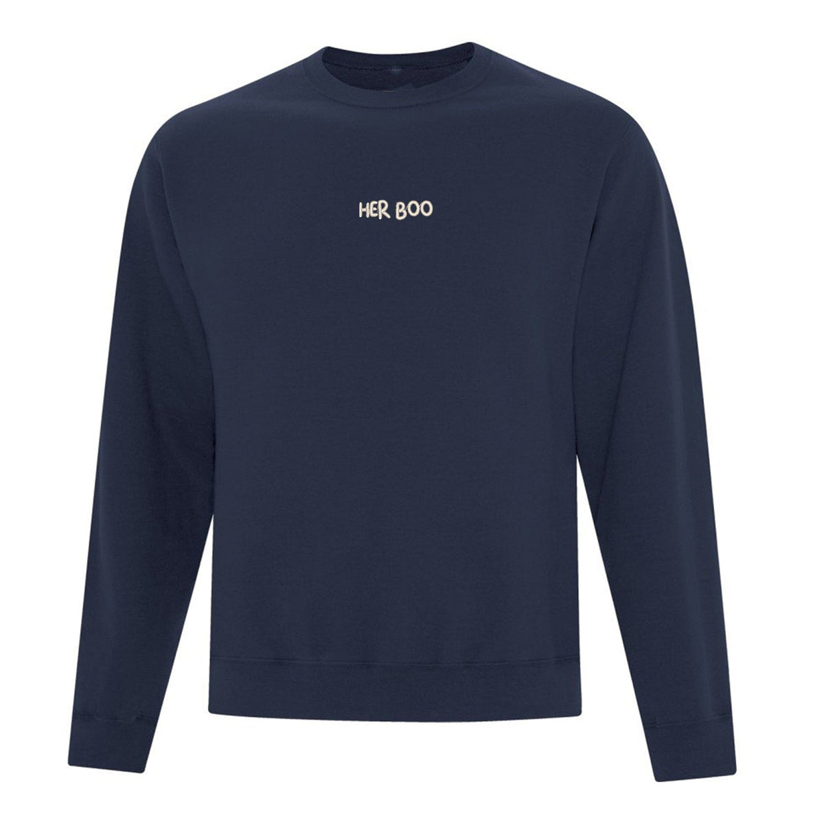 Crewneck "Her Boo" brodé
