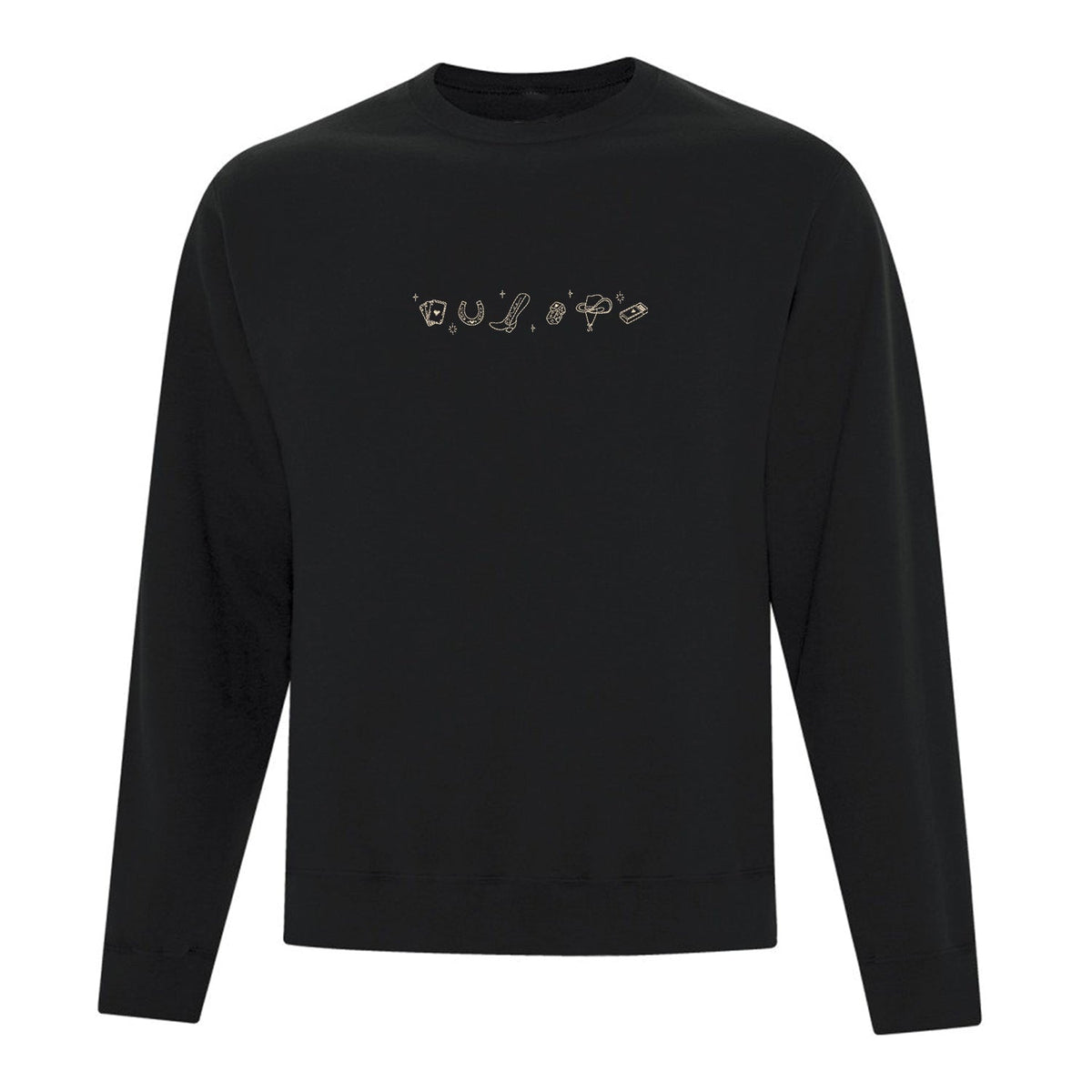 Crewneck Soft Cowgirl brodé