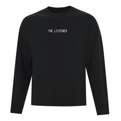 Crewneck "The Listener" brodé