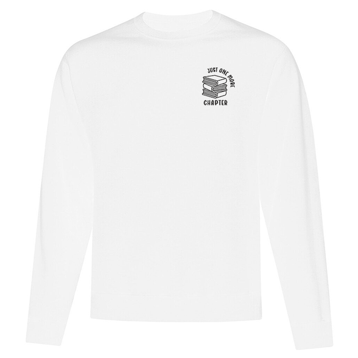 Crewneck "One More Chapter" brodé