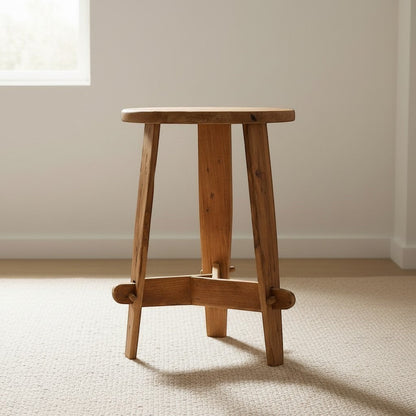 Table d'appoint Rembrandt en teck recyclé