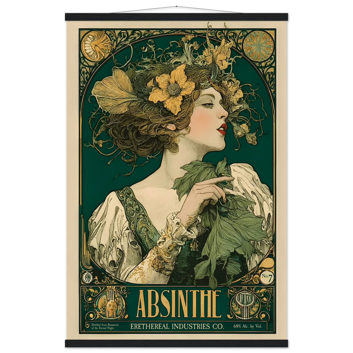 L’Absinthe d’Ombre - Poster & Framed Print