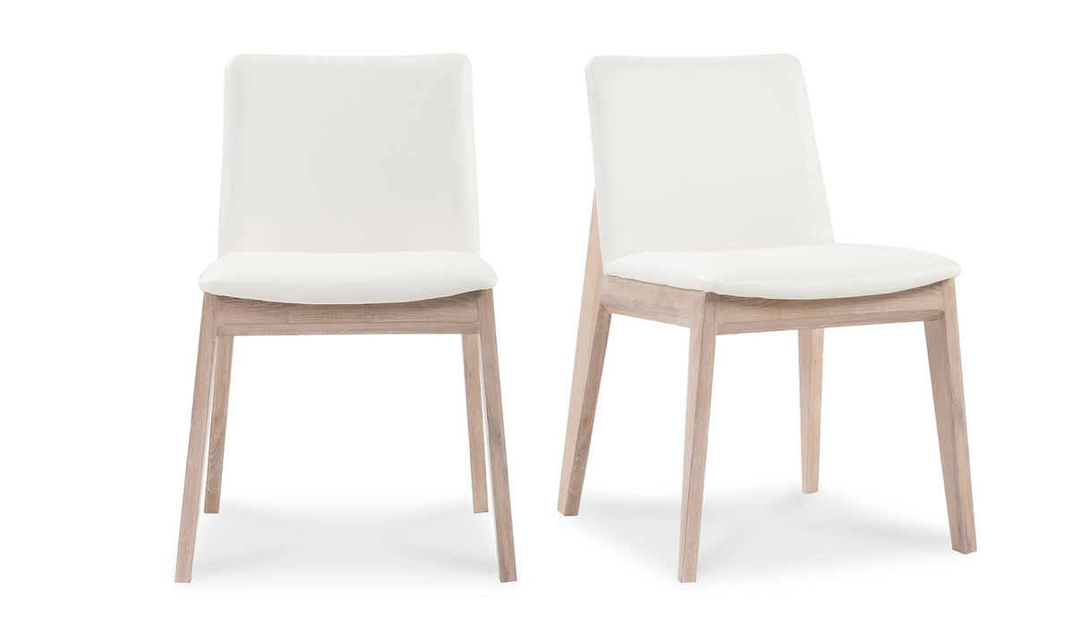 Dalton Dining Chair Cream White (Set of Two)