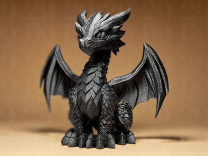 Upright Sitting Dragon - Dragons Series