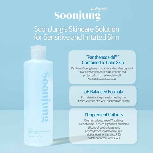 Etude House Soonjung 5.5 Cleansing Water 320ml