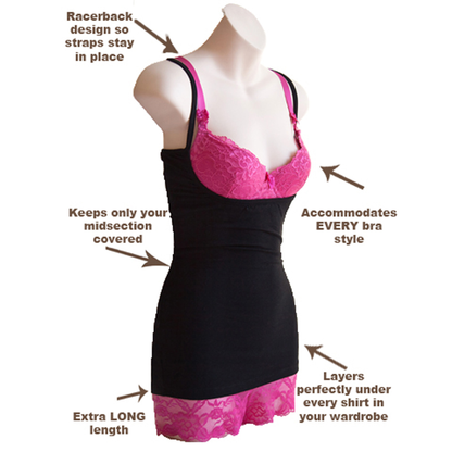 Bamboo Nursing Tank Tops - Lily White 2-pack  (made in Canada)