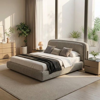 Fort-de-France King Bed with Matching Nightstands