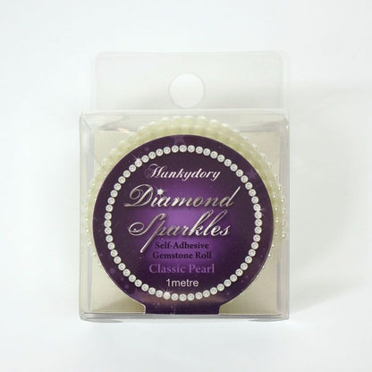 Diamond Sparkles Pearl Gemstone Rolls
