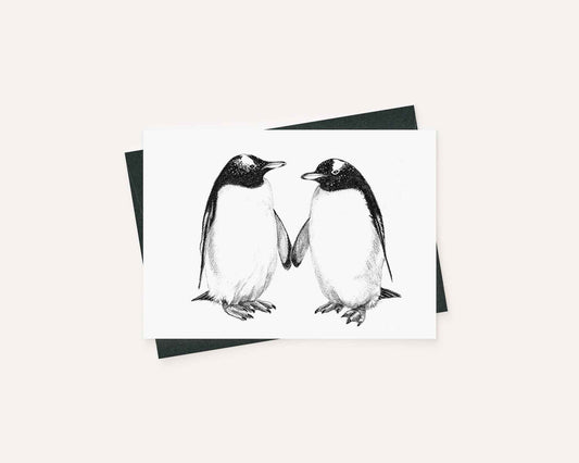 Gentoo Penguins - Greeting Card
