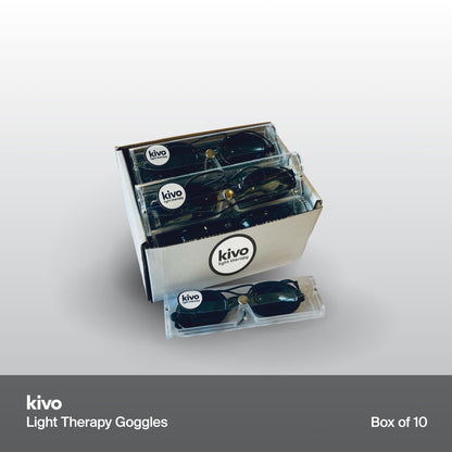 Kivo Goggles: Blue, NIR, and Light Therapy Eye Goggles