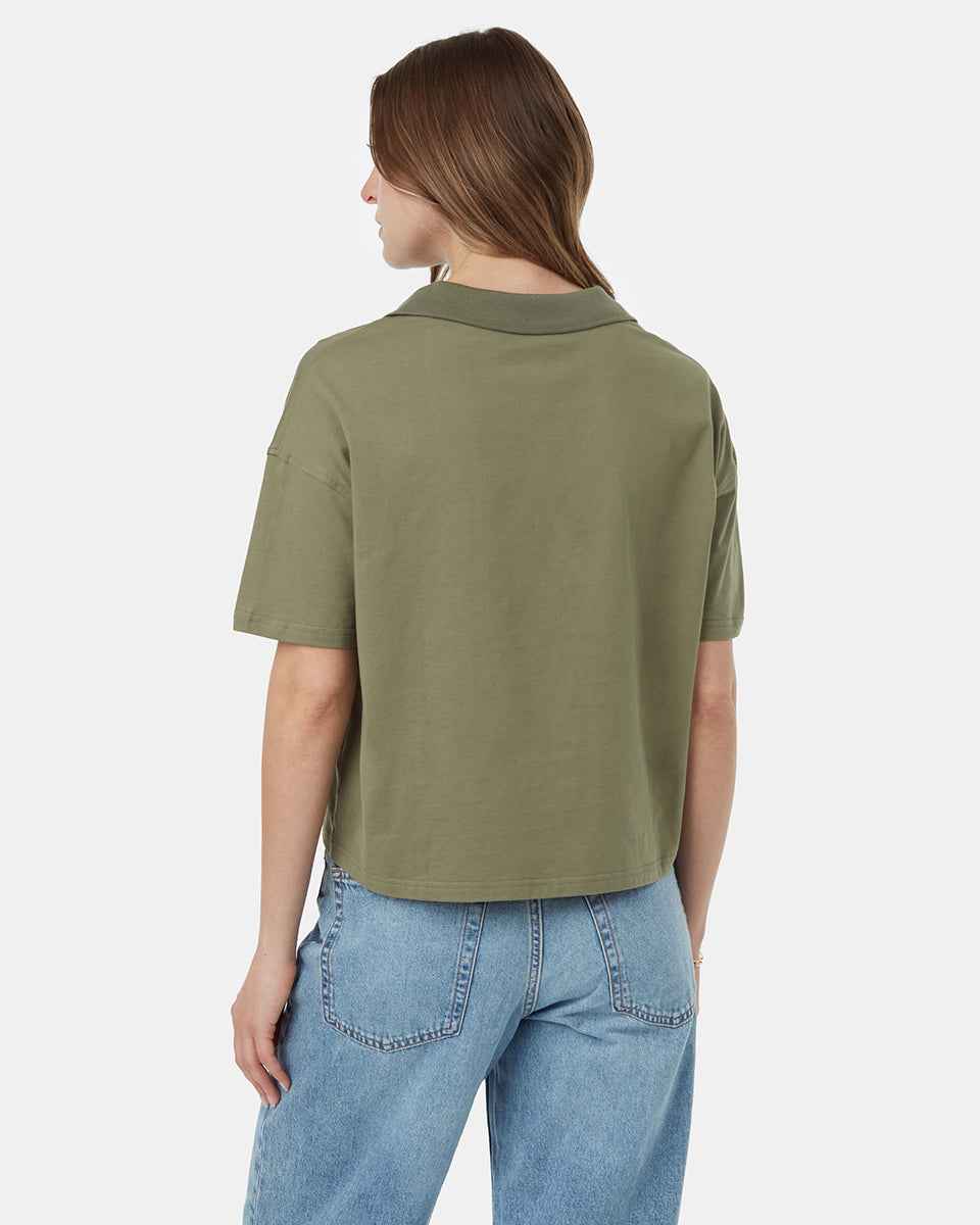 Oversized Polo Shirt