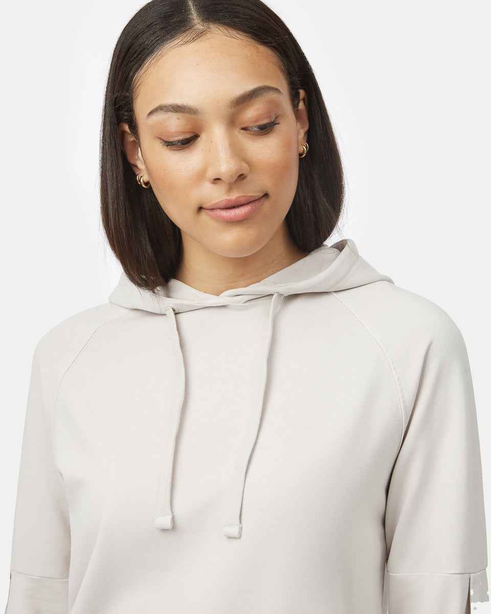 Oversized French Terry Hoodie Dress