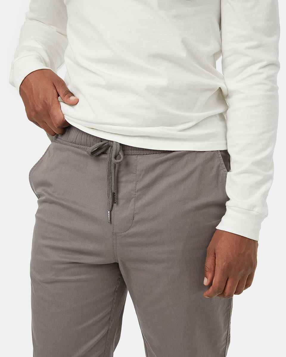 Stretch Twill Straight Pull On Pant