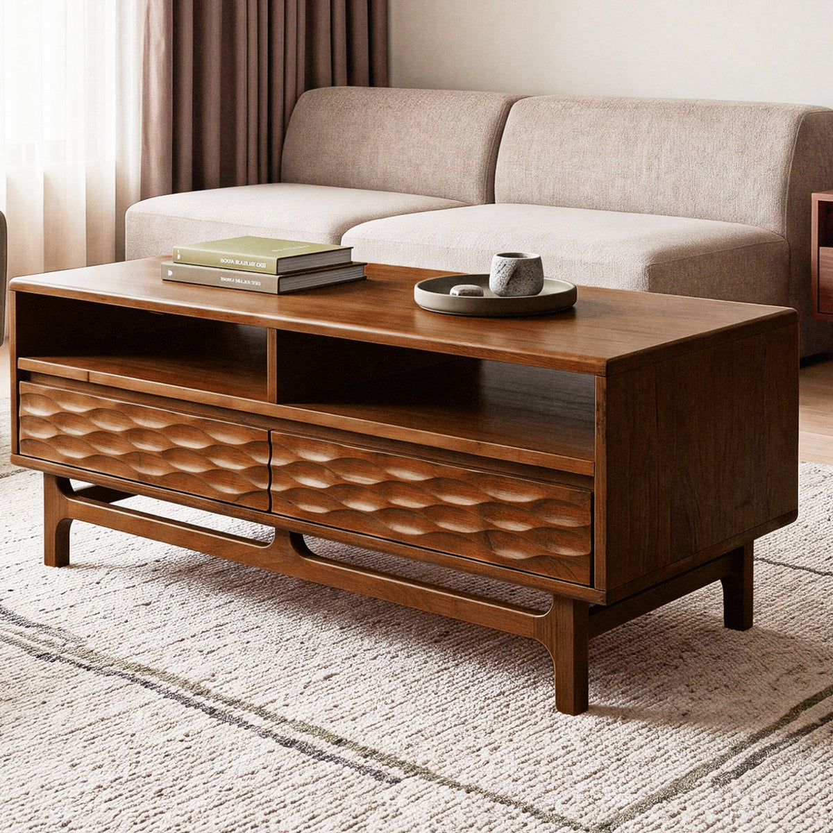 Elara Wooden Coffee Table