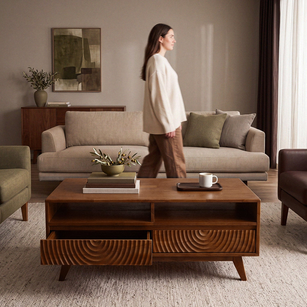 Harmony Wooden Coffee Table