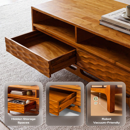 Elara Wooden Coffee Table