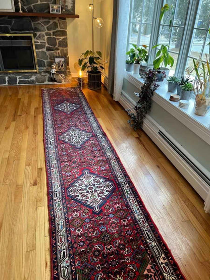 Hamadan Asadabad Runner | 12' 8" x 2' 5"