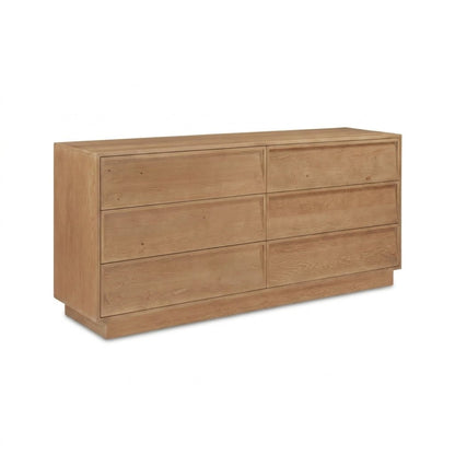 Harlow 6 Drawer Dresser Natural